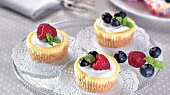 Minicheesecake s ovocem