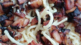Špagety à la carbonara