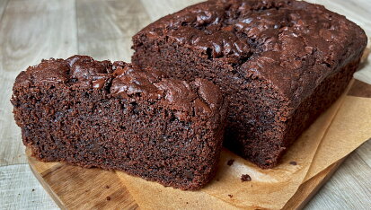 Čokoládový banánový chlebíček