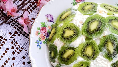 Rychlý kiwi dort