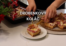 Drobenkový koláč