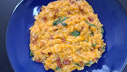 "Marry me" orzo z jedné pánve