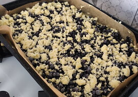 Borůvkový koláč s tvarohem (Rychlé a věříme že i bude chutnat)