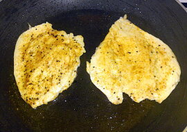 Kuřecí steak s hermelínem a mandarinkami