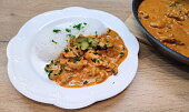 Rychlý kuřecí Stroganoff
