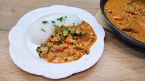 Rychlý kuřecí Stroganoff