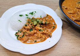 Rychlý kuřecí Stroganoff