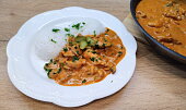 Rychlý kuřecí Stroganoff