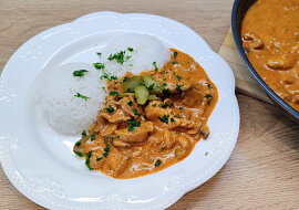 Rychlý kuřecí Stroganoff