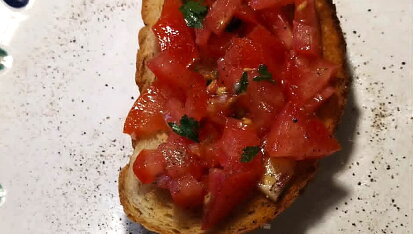 Klasická bruschetta, Skvelá ľahká večera