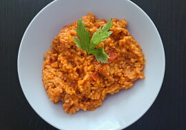 Rajčatové risotto ze cherry rajčat