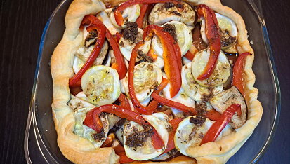 Ratatouille koláč