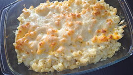 Zapečené krémové mac and cheese