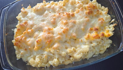 Zapečené krémové mac and cheese