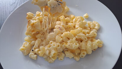 Zapečené krémové mac and cheese