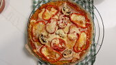 Cuketová pizza