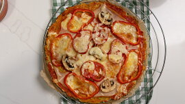 Cuketová pizza