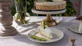 Limetkový cheesecake