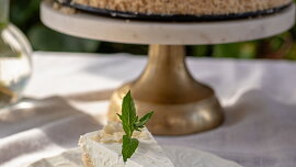 Limetkový cheesecake