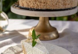Limetkový cheesecake