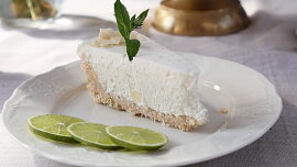 Limetkový cheesecake