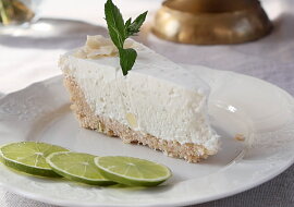 Limetkový cheesecake
