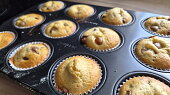 Třešňové muffiny s čokoládou