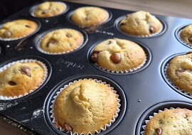 Třešňové muffiny s čokoládou