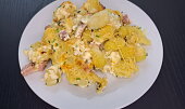 Gnocchi aneb noky se špenátem a slaninkou