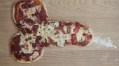 Nejlepší a nejjednodušší pizza (Mňam, s trochou Tatarky😊)