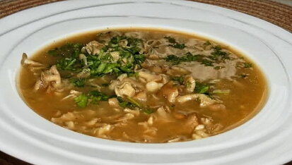 Polévka z choroše oříše