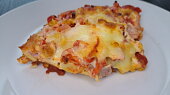 Zapečené gnocchi s mozzarellou a bazalkou