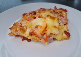 Zapečené gnocchi s mozzarellou a bazalkou