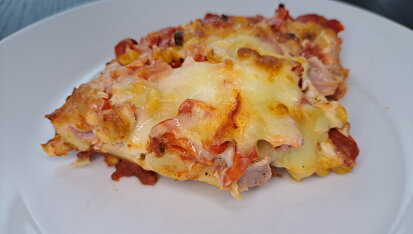 Zapečené gnocchi s mozzarellou a bazalkou