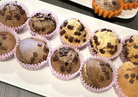 Kakaové muffiny