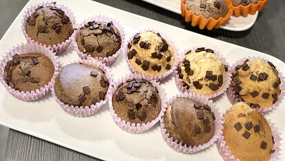 Kakaové muffiny