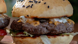 Šťavnatý burger