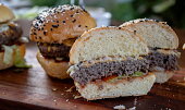 Šťavnatý burger