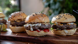 Šťavnatý burger