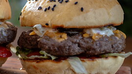 Šťavnatý burger