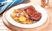 Krkovička v chilli omáčce