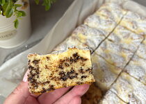Stracciatella buchta s tvarohem