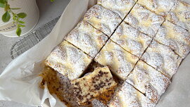 Stracciatella buchta s tvarohem