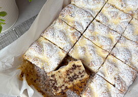Stracciatella buchta s tvarohem