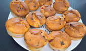 Jahodovo-čokoládové muffiny