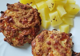 Patizonové karbanátky pečené v troubě (vhodné i pro bezlepkovou dietu)