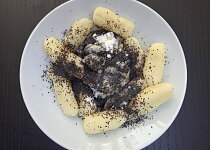 Šišky s mákem z dětské krupičky a jogurtu