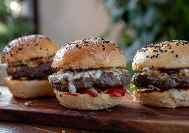 Šťavnatý burger