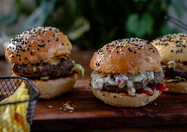 Šťavnatý burger