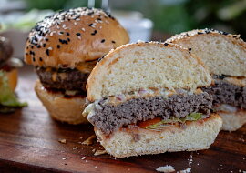 Šťavnatý burger